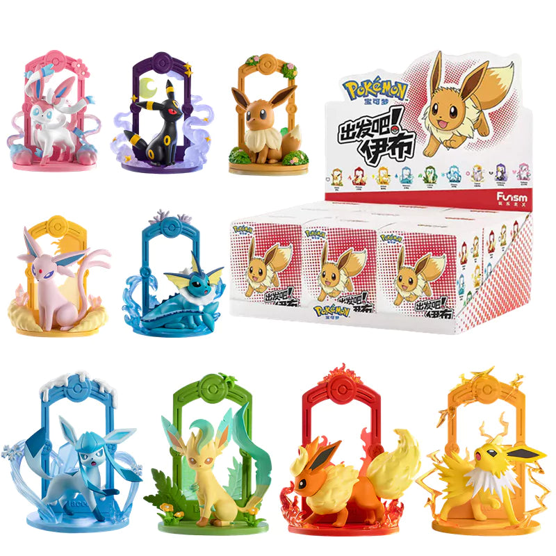 Pokémon Eevee Evolution Figure Blind Box – 9 Styles to Collect