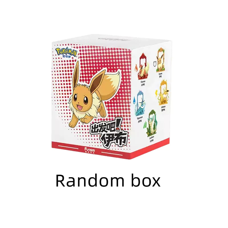 Pokémon Eevee Evolution Figure Blind Box – 9 Styles to Collect